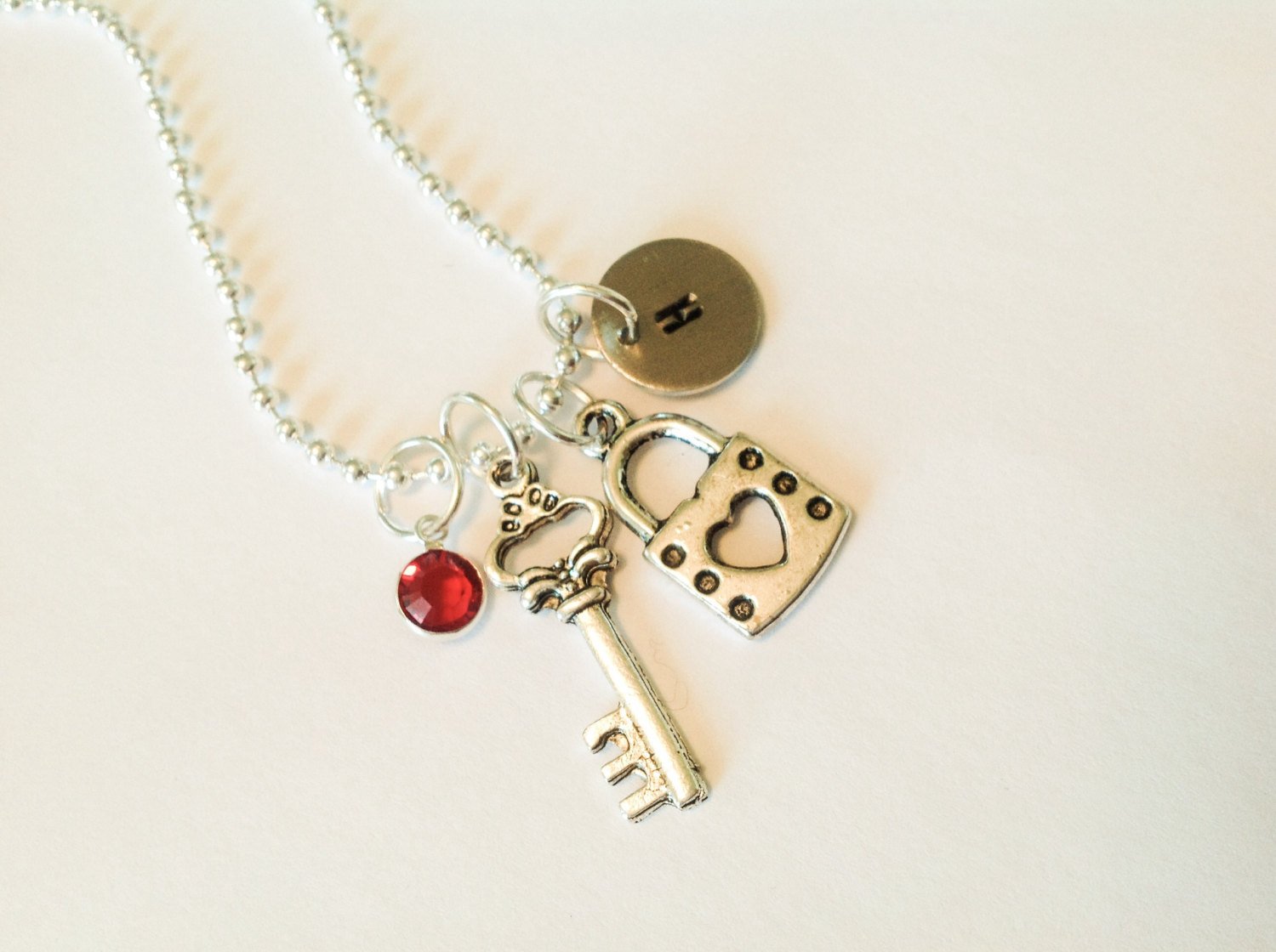 tiffany key and lock necklace
